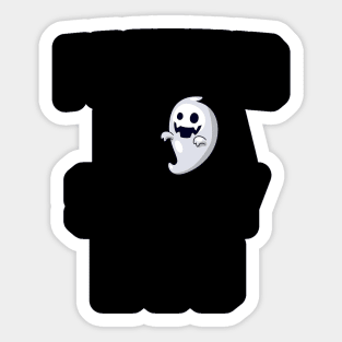 PRETEND I'm a scary Boo Sticker